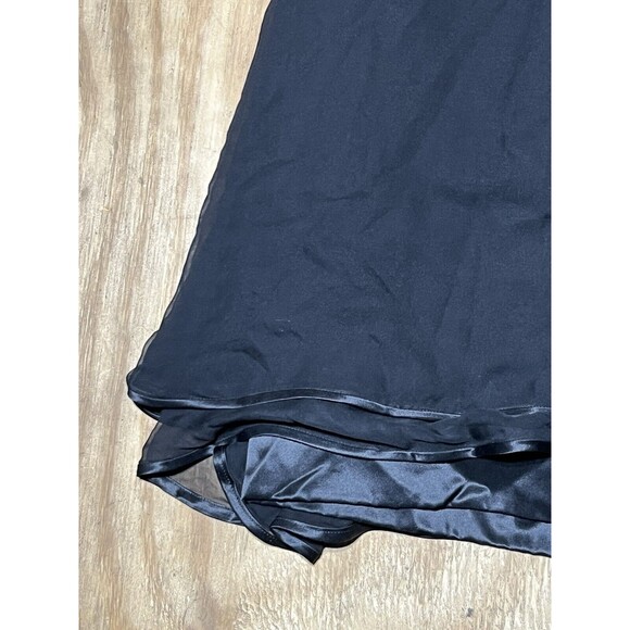 Carolina Herrera Black Silk Midi Cocktail Dress women 6 @F1 - Picture 2 of 9